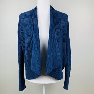 Banana Republic Zip Sleeve Hi-Lo Sweater, Sz Small